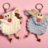 Crochet Pattern Lamb Keychain