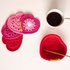 Floral Heart Coasters and Heart Basket - Valentine's Day Crochet Pattern