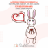 Hase Stickdatei, Doodle Hase, Hasenstickmuster, Niedliches Kaninchen