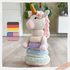 Stacking Toy Donut-Unicorn - Crochet Pattern / English & German