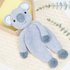 Koala snuggler crochet pattern, Koala lovey, comforter toy