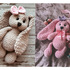 Crochet pattern softy bunny toy PDF digital and video tutorial