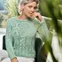 Pulli mit Rippen-Zopfmuster