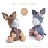 Amigurumi Donkey Crochet Pattern, Cute Farm Animals Toy for DIY Baby Gift