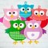 333 Crochet Pattern - 5 Owls in 1 pattern