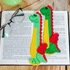 337 Crochet Pattern - Dragon Dinosaur Applique, Bookmark or decor