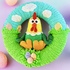 Door wreath Easter hen - Crochet Pattern