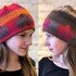 Double knitting pattern hat "Frangipani"