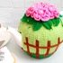 K059 Dooryard Knitted teapot warmer - table setting decoration