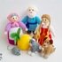 K056 Turnip fairy tale set of toys Cat Dog Mouse Turnip Girl Grandpa Granny