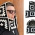 Granny square balaclava crochet pattern, handmade wool hood scoodie