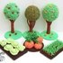 K039 Fairytale Magic trees and Vegetable garden for puppet theatre