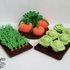 K037 Kitchen Garden vegetable patch Carrot, Pumpkin Cabbage Puppet theatre