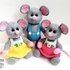 K034 Little Baby mice | mouse | rat with clothing animal dolls Amigurumi