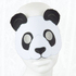 Druckvorlage - Halbmaske – Panda