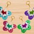 A butterfly keychain pattern