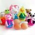 K017 Eggs Cozy 7 animals: Panda Rabbit Chicken Frog Bear Cat Pig Amigurumi