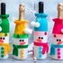 K013 Snowman bottle covers sleeve for wine and champagne