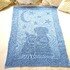 Knitting pattern baby / children's blanket "Dream Night II" - easy