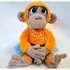 Orang Utan Ballerina Lilly - crochet pattern german and english