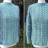 Strickanleitung für Pullover "Bergsee"