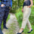 Two pants sewing patterns, Majalis and Majus, in short sizes