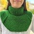 Turtleneck Dickey Knitting Pattern