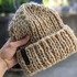 Double Brim Bulky Hat Knitting Pattern