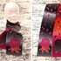 Double knitting pattern Scarf "Rose petals"