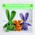 Easter Bunny pattern, Crochet egg, Rabbit ears, Montessori baby toys