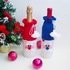 K001 Santa bottle covers for wine and champagne Christmas decor New Year