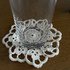 Crochet Flower Coaster Pattern, Crochet  Motif Doily