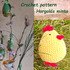 Easter plush chicken amigurumi crochet pattern