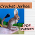 Miniature Jerboa Crochet pattern, Realistic animal toy, Rodent toys