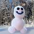 Crochet pattern - Snow Sneezie Snowman