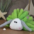 Leaf sheep snail, Sea slug, big Amigurumi, underwaterwourld, sea animal