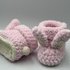 Crochet Pattern - Babyshoes / Babyboots Bunny