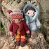 Crochet pattern Nash and Yuri bundle, German crochet doll amigurumi