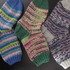 Strickanleitung Socken stricken zweifarbig wie Oma!