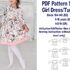 Toddler Dress Pattern Girl Dress Pattern PDF Sewing Patterns