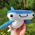 Hank the Hammerhead Shark Crochet Amigurumi Pattern (English)