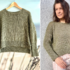 Knitted Basic Lightweight Sweater | easy | seamless