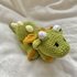 Dragon Crochet Pattern. Dragon Stuffed Animal Crochet Pattern.