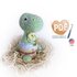 Baby Dinosaur Crochet Pattern, Crochet Easter Decoration Amigurumi Dino Egg