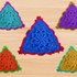 Crochet triangle motif Pattern