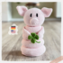 Stacking Toy Sminey the Piggy - Crochet Pattern / German & English