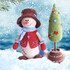 Crochet pattern Amigurumi Kevin the Snowman with Christmas tree