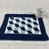 Placemat 3D-Look - Novelty: Double Knitting with 3 Colours