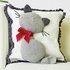 Cat pillowcase 3D. Crochet NO SEW pattern