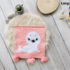 Crochet pattern PDF baby seal wall hanging picture crochet children's room